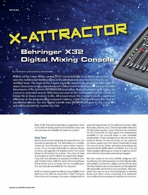 Behringer X32 – Thomann UK