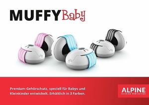 Casque Antibruit Bebes Alpine Muffy Baby - Blue - Newson