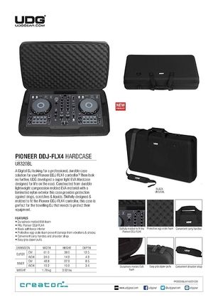 UDG Pioneer DDJ-FLX4 Hardcase BL – Thomann United States