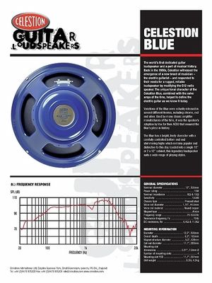 celestion blue alnico