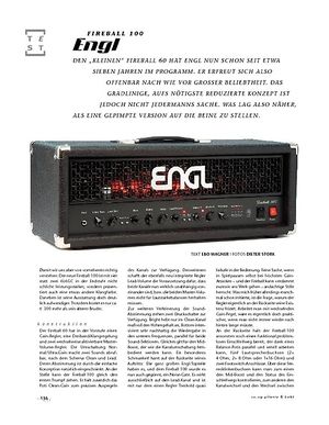 Gitarre & Bass Engl Fireball 100 Gitarre & Bass Engl Fireball 100