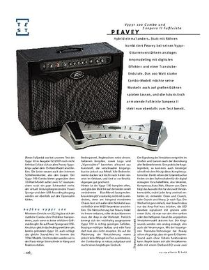 Gitarre & Bass "Peavey Vypyr 100 & Sanpera II; Modeling-Combo" Gitarre & Bass "Peavey Vypyr 100 & Sanpera II; Modeling-Combo"