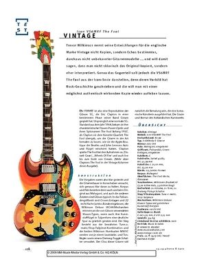 Gitarre & Bass Vintage Icon VS6MRF The Fool, E-Gitarre Gitarre & Bass Vintage Icon VS6MRF The Fool, E-Gitarre