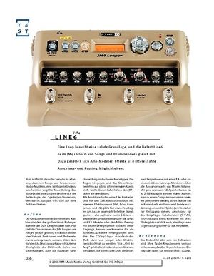 Gitarre & Bass Line6 JM4 Looper Gitarre & Bass Line6 JM4 Looper