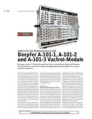 Sound & Recording Doepfer A-101-1, A-101-2 und A-101-3 Vactrol Module Sound & Recording Doepfer A-101-1, A-101-2 und A-101-3 Vactrol Module