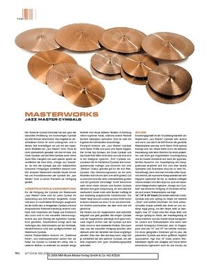 Sticks Masterwork Jazz Master Cymbals Sticks Masterwork Jazz Master Cymbals