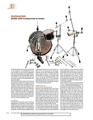 Sticks Sonor Basic Arm Hardware System Sticks Sonor Basic Arm Hardware System