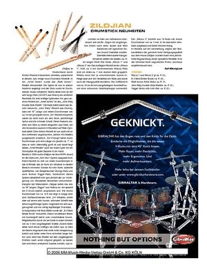 Sticks Zildjian Drumstick-Neuheiten 2006 Sticks Zildjian Drumstick-Neuheiten 2006