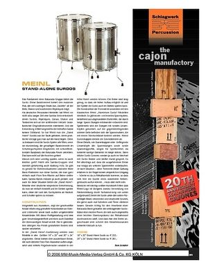 Sticks Meinl Stand-Alone Surdos Sticks Meinl Stand-Alone Surdos