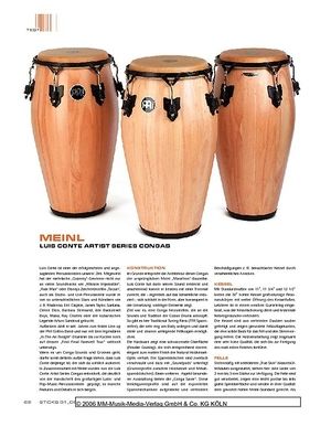 Sticks Meinl Luis Conte Artist Series Congas Sticks Meinl Luis Conte Artist Series Congas