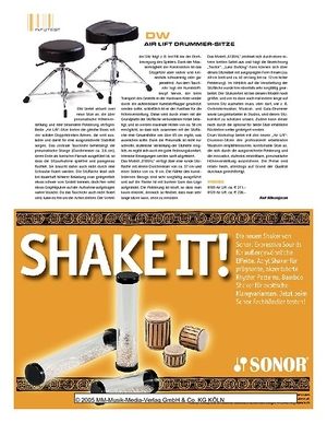 Sticks DW Air Lift Drummer-Sitze Sticks DW Air Lift Drummer-Sitze