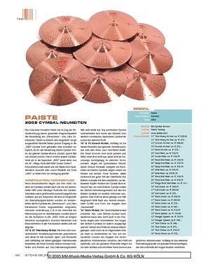 Sticks Paiste 2002 Cymbals Sticks Paiste 2002 Cymbals