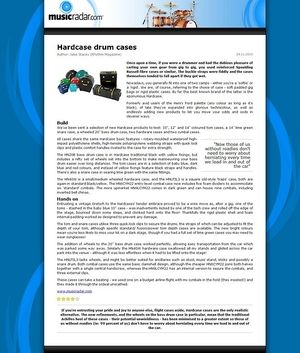 MusicRadar.com Hardcase drum cases MusicRadar.com Hardcase drum cases