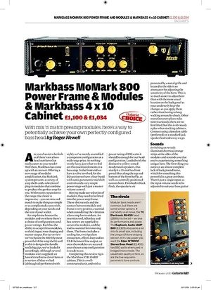 Guitarist Markbass MoMark Guitarist Markbass MoMark
