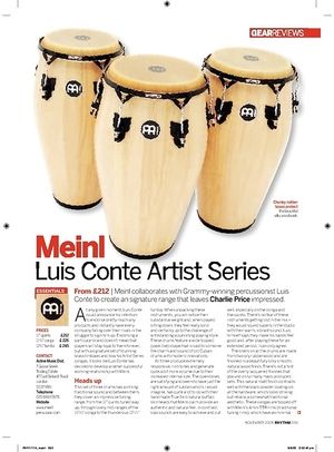 Rhythm Meinl Luis Conte Artist Series Rhythm Meinl Luis Conte Artist Series