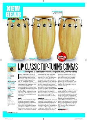 Rhythm LP CLASSIC TOP-TUNING CONGAS Rhythm LP CLASSIC TOP-TUNING CONGAS