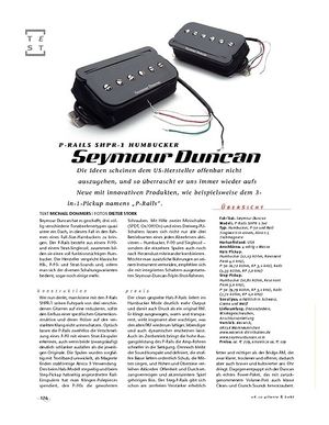 Gitarre & Bass Seymour Duncan P-Rails SHPR-1 Humbucker Gitarre & Bass Seymour Duncan P-Rails SHPR-1 Humbucker