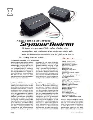 Gitarre & Bass Seymour Duncan P-Rails SHPR-1 Humbucker Gitarre & Bass Seymour Duncan P-Rails SHPR-1 Humbucker