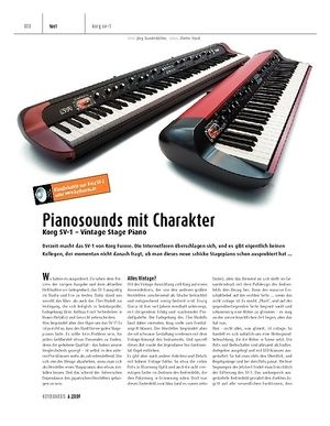 Keyboards Korg SV-1 - Stagepiano Keyboards Korg SV-1 - Stagepiano