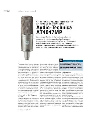 Sound & Recording Audio-Technica AT4047MP Sound & Recording Audio-Technica AT4047MP