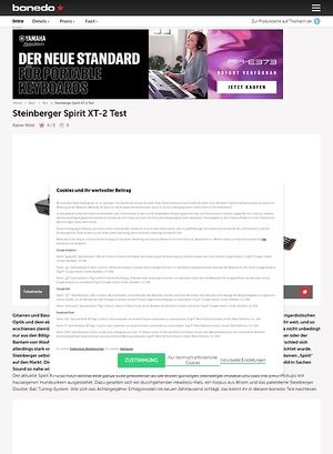 Bonedo.de Steinberger Spirit XT-2 Bonedo.de Steinberger Spirit XT-2