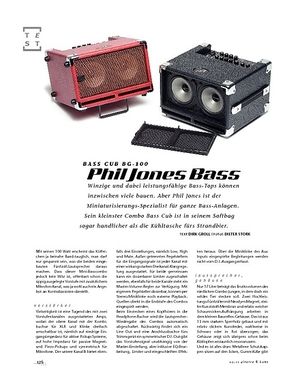 Gitarre & Bass Phil Jones Bass Cub BG-100, Bass-Amp Gitarre & Bass Phil Jones Bass Cub BG-100, Bass-Amp
