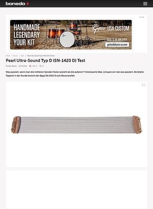 Bonedo.de Pearl Ultra-Sound Typ D (SN-1420 D) Bonedo.de Pearl Ultra-Sound Typ D (SN-1420 D)