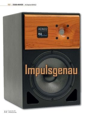 Professional Audio TEST STUDIO-MONITOR KS Digital ADM22 Professional Audio TEST STUDIO-MONITOR KS Digital ADM22