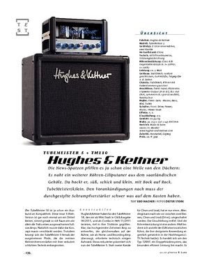 Gitarre & Bass Hughes & Kettner TubeMeister 5 + TM110, Mini-Stack Gitarre & Bass Hughes & Kettner TubeMeister 5 + TM110, Mini-Stack