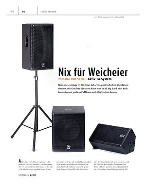 Keyboards Yamaha DSR-Serie Aktiv-PA-System Keyboards Yamaha DSR-Serie Aktiv-PA-System