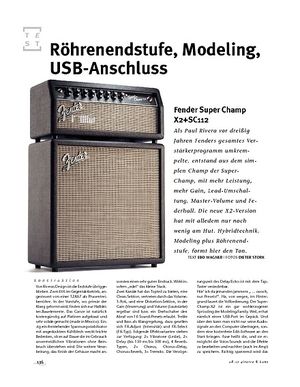 Gitarre & Bass Fender Super Champ X2+SC112, Mini-Stack Gitarre & Bass Fender Super Champ X2+SC112, Mini-Stack