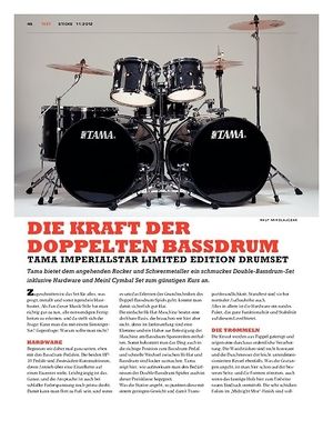 Sticks Tama Imperialstar Ltd. Edition Double Bassdrum Set Sticks Tama Imperialstar Ltd. Edition Double Bassdrum Set