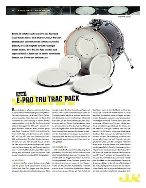 Sticks Test: Pearl E-Pro Tru Trac Pack Sticks Test: Pearl E-Pro Tru Trac Pack