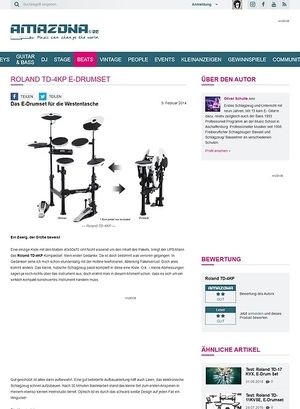 Amazona.de Roland TD-4KP E-Drumset Amazona.de Roland TD-4KP E-Drumset