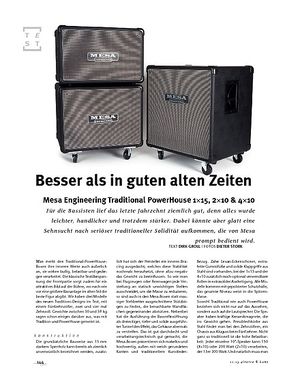 Gitarre & Bass Mesa Engineering Traditional PowerHouse 1x15, 2x10 & 4x10 Bassboxen Gitarre & Bass Mesa Engineering Traditional PowerHouse 1x15, 2x10 & 4x10 Bassboxen