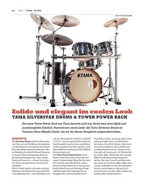 Sticks Tama Silverstar Drums & Tower Power Rack Sticks Tama Silverstar Drums & Tower Power Rack