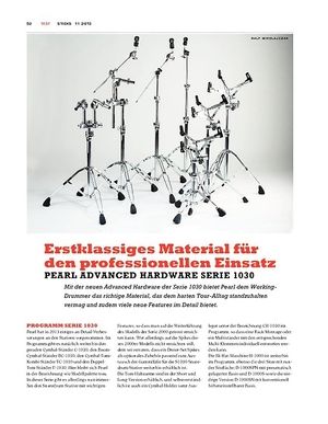 Sticks Pearl Advanced Hardware Serie 1030 Sticks Pearl Advanced Hardware Serie 1030
