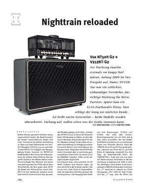 Gitarre & Bass Vox NT50H G2 + V212NT-G2, Tube-Amp Gitarre & Bass Vox NT50H G2 + V212NT-G2, Tube-Amp