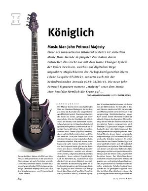 Gitarre & Bass Music Man John Petrucci Majesty Gitarre & Bass Music Man John Petrucci Majesty