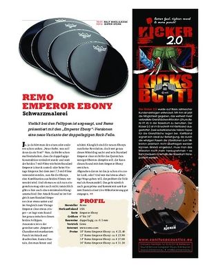 Sticks Remo Emperor Ebony Sticks Remo Emperor Ebony