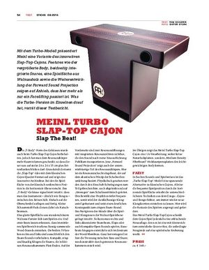 Sticks Meinl Turbo Slap-Top Cajon Sticks Meinl Turbo Slap-Top Cajon