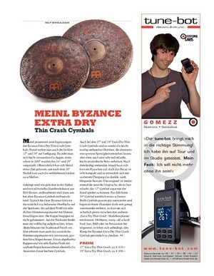 Sticks Meinl Byzance Extra Dry Thin Crash Cymbals Sticks Meinl Byzance Extra Dry Thin Crash Cymbals