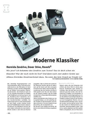 Gitarre & Bass Hermida Zendrive, Doverdrive, Reverb², FX-Pedale Gitarre & Bass Hermida Zendrive, Doverdrive, Reverb², FX-Pedale