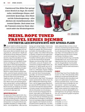 Sticks Meinl Rope Tuned Travel Series Djembe Sticks Meinl Rope Tuned Travel Series Djembe
