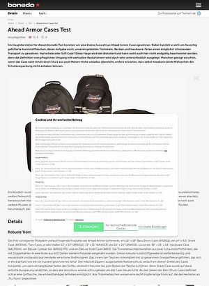 Bonedo.de Ahead Armor Cases Bonedo.de Ahead Armor Cases