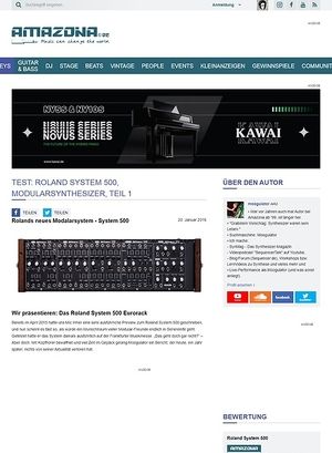 Amazona.de Roland System-500 Amazona.de Roland System-500