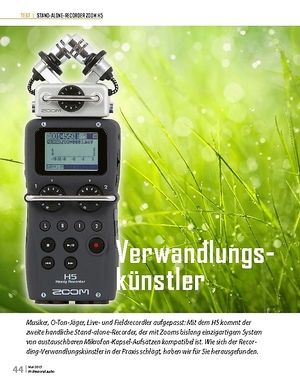 Professional Audio Zoom H-5 Professional Audio Zoom H-5