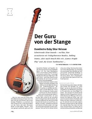 Gitarre & Bass Danelectro Baby Sitar Reissue Gitarre & Bass Danelectro Baby Sitar Reissue