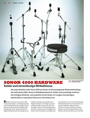 Sticks SONOR 4000 Hardware - Aufwertung mit neuen Features Sticks SONOR 4000 Hardware - Aufwertung mit neuen Features