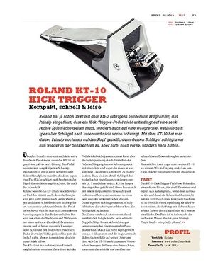 Sticks Roland KT-10 Kick Trigger Sticks Roland KT-10 Kick Trigger